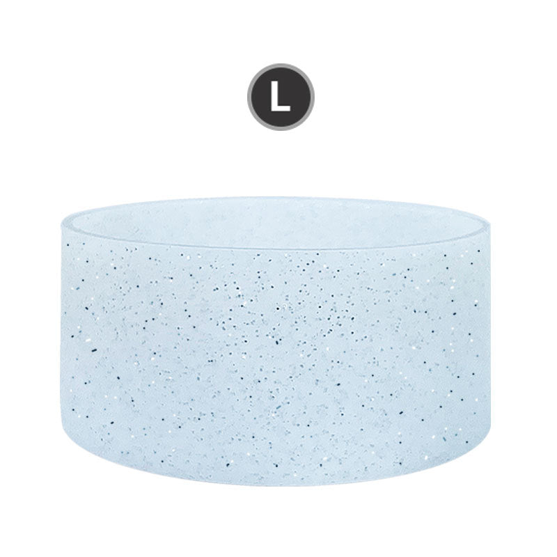 Wholesale Glitter Silicone Ice Cup Sports Water Bottle Space Cup Car Water Cup Silicone Cup Cover